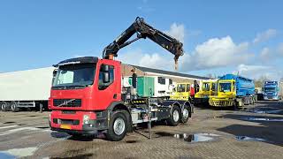 Volvo FE320 6x2/4 Day Cab Euro5 - Hiab Hooklift 21T + Hiab 111ES-2 HID Abrollkipper | Bild 4 - Autoline