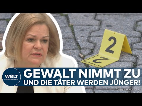 GEWALT IN DEUTSCHLAND: Immer mehr Frauen betroffen – Faeser pocht auf Null Toleranz!