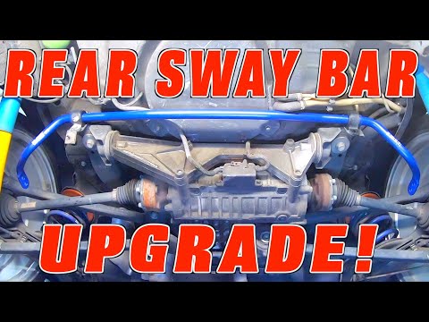 How and WHY To Upgrade a Rear Sway Bar (Craftsman Tool GIVEAWAY)