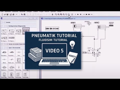 Grundlagen Pneumatik |Video 5 |  Was sind Rollentaster?  | FLUIDSIM Tutorial