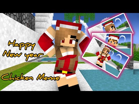 CHICKEN WING MEME CHALLENGE All CUTE GIRLS - FUNNY MINECRAFT MONSTER SCHOOL ANIMATION