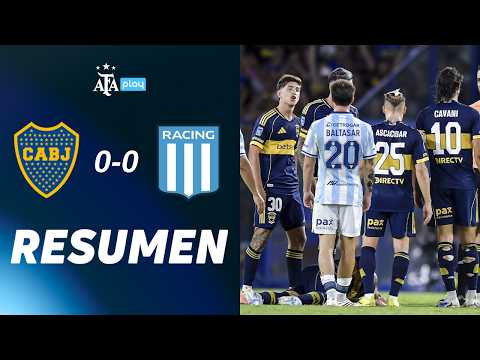 Boca Juniors 0 vs. 0 Racing Club | #TorneoApertura2026 | RESUMEN | FECHA 6