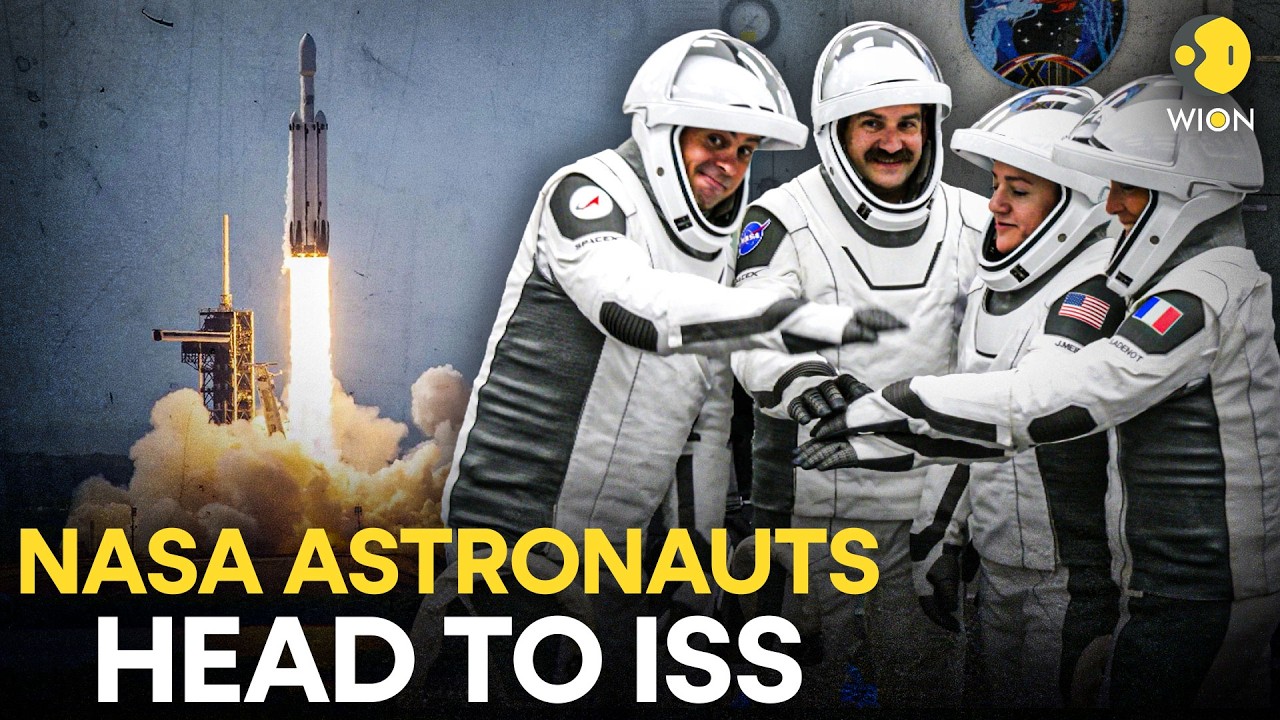 NASA LIVE: NASA SpaceX Crew-12 Launches To International Space Station | WION