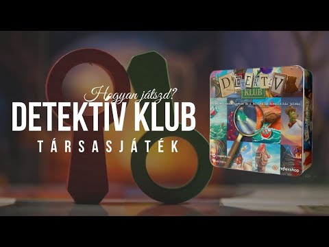 Detektív Klub társasjáték - reflexshop