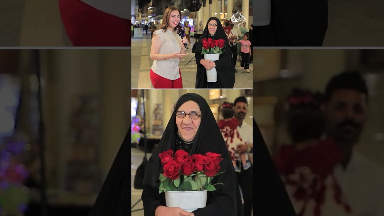 فيديو | رغم كبر سنها.. بائعة ورد تكسب الناس بعفويتها