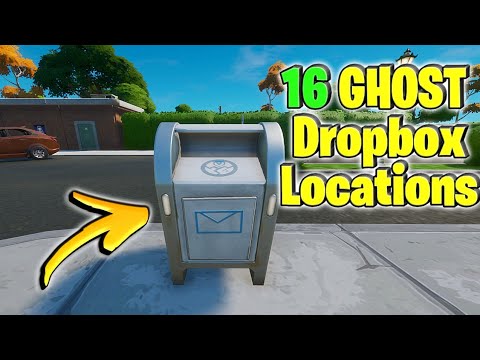 Deposit Legendary Weapons At GHOST Dropbox - All 16 Locations - Midas Mission-Fortnite
