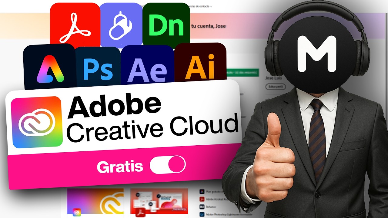 Adobe Creative Cloud GRATIS por 4 meses [TODAS LOS PROGRAMAS]