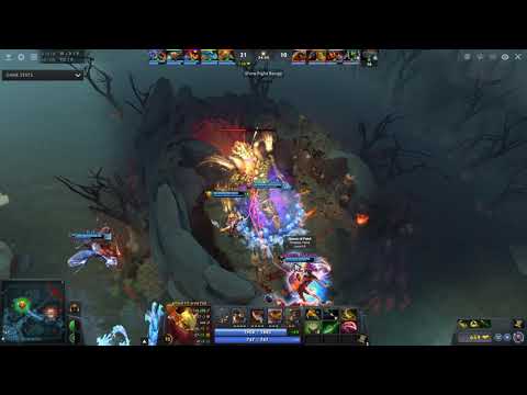 Dota 2 7.22g Ranked Game NiP.Ace Massive kill streaks Bounty Hunter