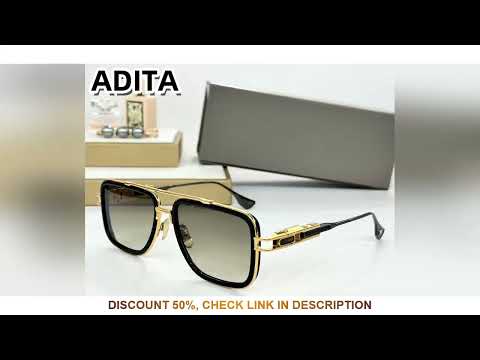 ADITA GRAND-DECADE DTS460 Top High Quality Sunglasses for Men Titanium Style Fashion Design Sunglass