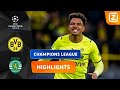 MALEN MET Z'N EERSTE VOOR BVB! ??? | Dortmund vs Sporting | Champions League 2021/22 | Samenvatting