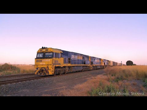 Diverted 2SP4 Pacific National Freight Train (16/1/2023) - PoathTV Australian Railways