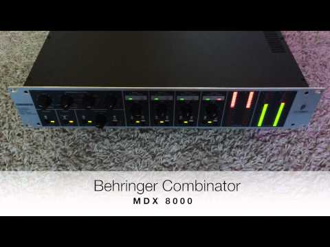 Behringer Combinator MDX 8000 Multiband Compressor/Limiter/Leveler