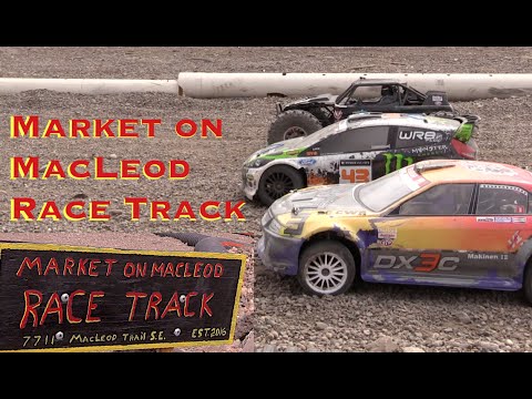 RC CWR WR8 at the Market on MacLeod Race Track