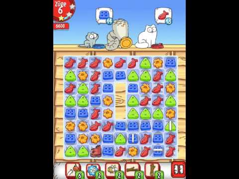 Simons Cat - Crunch Time - Level 93 - No Boosters (by match3news.com)
