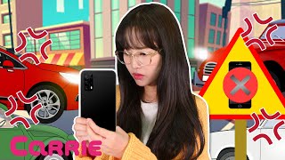 길에서 휴대폰을 하면 안되는 이유 | 모모로운생활 | 생활동화