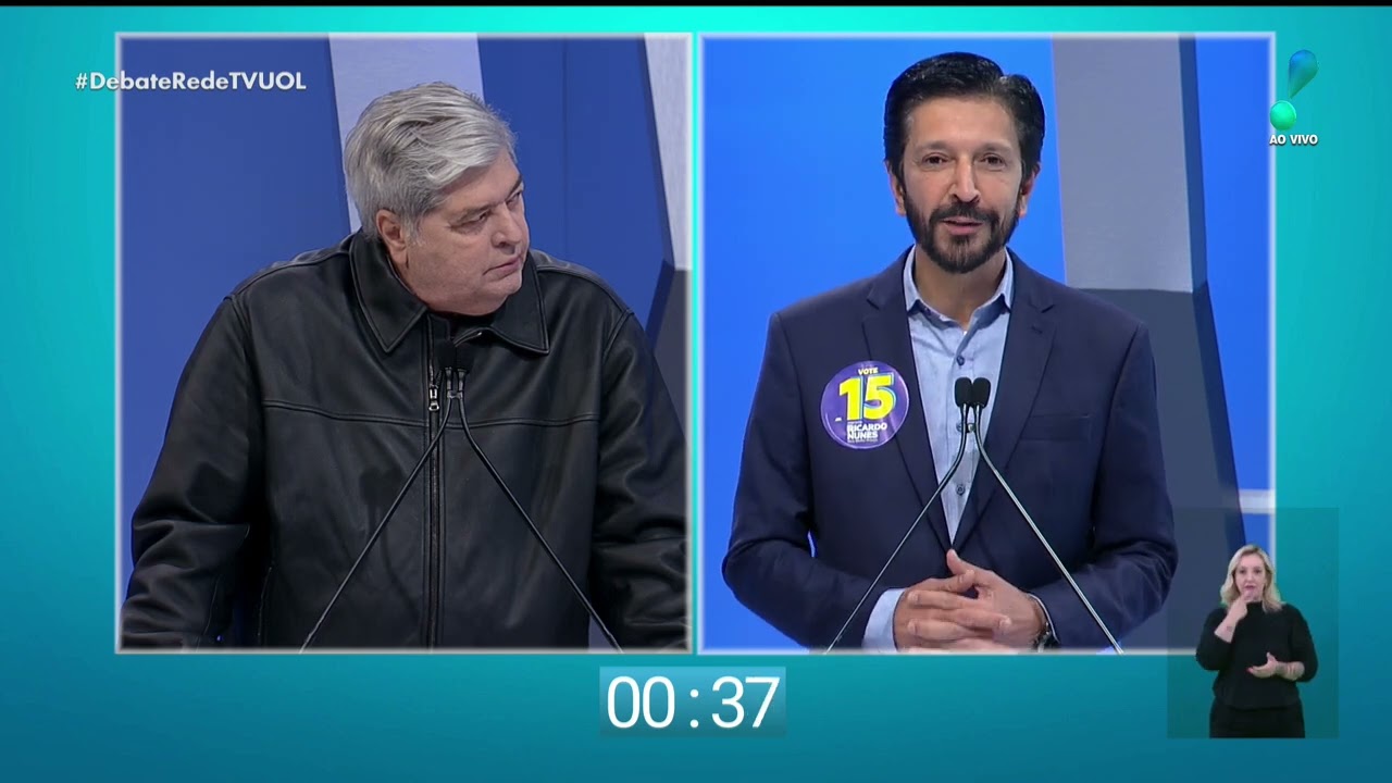 Datena questiona Nunes sobre suspeita de envolvimento do PCC em transporte público