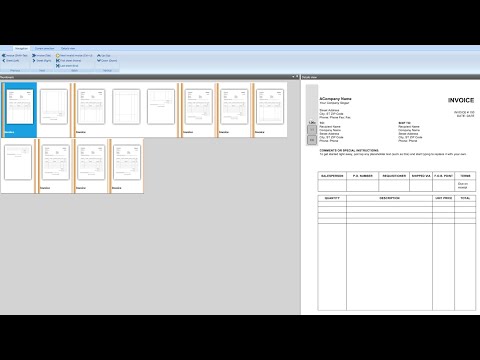 Plugins i Readsoft Invoices, samt demonstration af Split & Merge