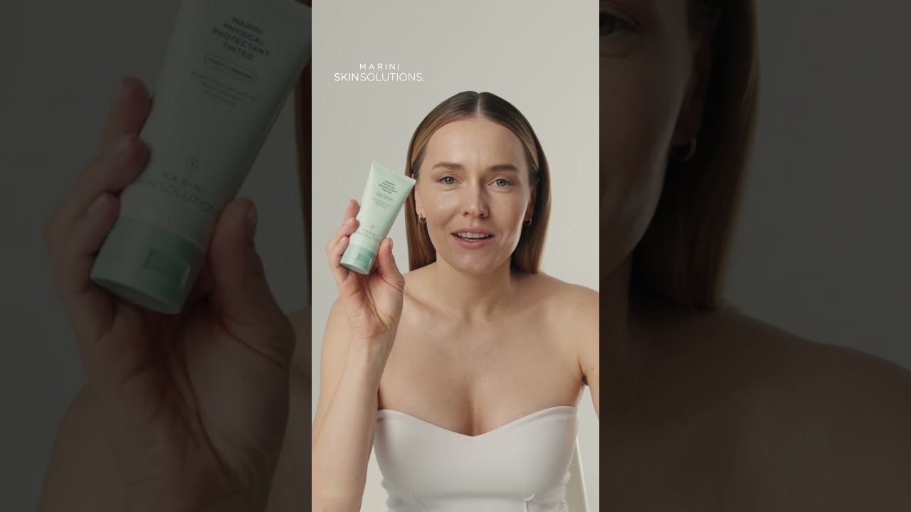 Marini SkinSolutions Physical Protectant Tinted SPF 45 Light To Medium Krem ochronny koloryzujący (kolor średni) 57 g - VIDEO