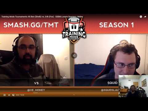 Fiction Melee Lesson ft. Erik - Fox vs Sheik - Move choice/sticking to a gameplan