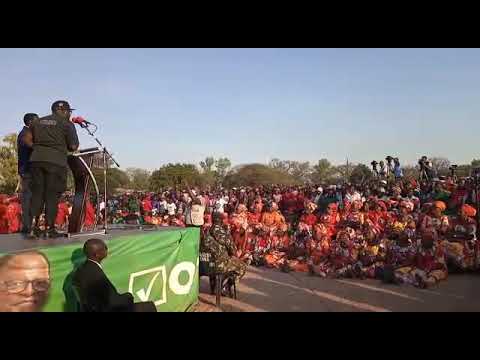 CFT Commander-In-Chief Timothy Pagonachi Mtambo 's Speech at Monkey-Bay on Sunday 31/05/20