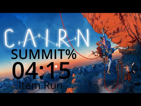 Cairn | SUMMIT% Speedrun w/Items (04:15) PB