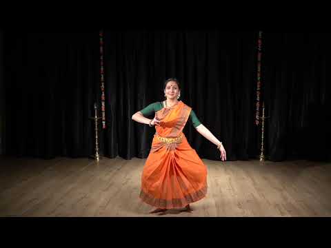 Varnam excerpt| Mohamaginen | Kharahara priya | Choreography by Smt. Vidhya Subramanian