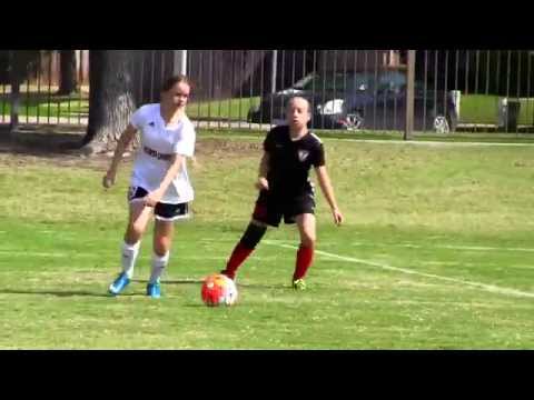 A Charming Long Hair Soccer Player