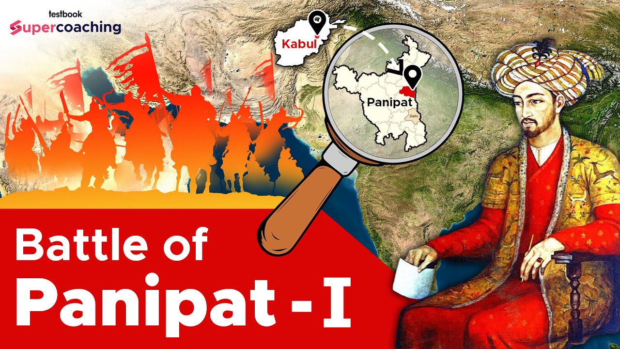 Video narrative of Akbar and Bairam Khan during the 1556 battle