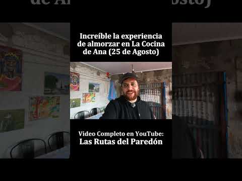 Increíble la experiencia de almorzar en La Cocina de Ana