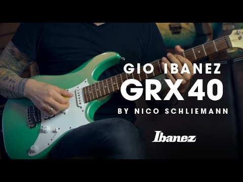 Ibanez GRX40-MGN GIO E-Guitar Metallic Light Green image 8