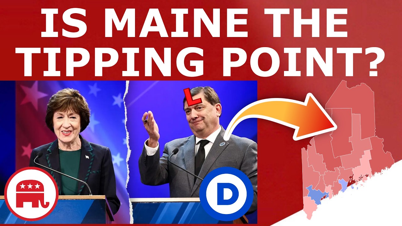 Susan Collins GAINS in America's CLOSEST Senate Race!