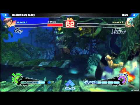 EVO 2013 - Super Street Fighter IV AE Pool Matches - NGL MCZ Marq Teddy vs iPeru