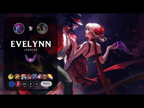 Evelynn Jungle vs Fiddlesticks - EUW Master Patch 13.8