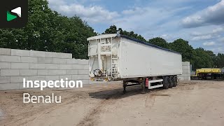Купить полуприцеп самосвал Benalu BENCERE 3 axles 75m3 ALU Liftachse - Изображение 4 | Autoline LT Полуприцеп самосвал Benalu BENCERE 3 axles 75m3 ALU Liftachse | Изображение 4 - Autoline