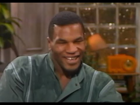 (1986) YOUNG MIKE TYSON 20 YEARS OLD - FUNNY INTERVIEW WITH DAVID BRENNER