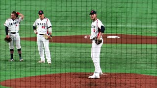 2023/3/13　マレク・ミナリク　Marek Minarik （WBCチェコ代表）　203cm106kgの巨体から最速147km/h計測