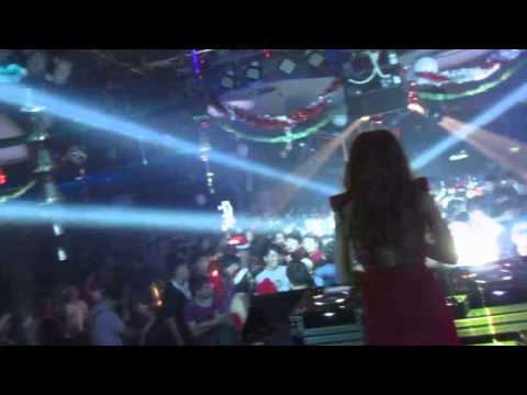 DJ Yasmin perform on X'Mas Eve Red & White Party 2014 (24/12) at Club Celebrities Miri, Malaysia 3