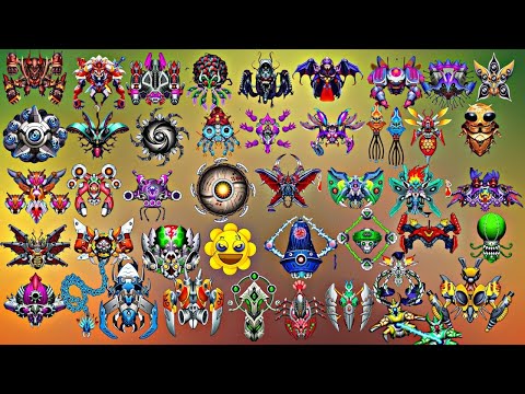 SPACE SHOOTER: GALAXY ATTACK ALL BOSSES #7 rocket studio Live 2024 | Brown2k2gaming