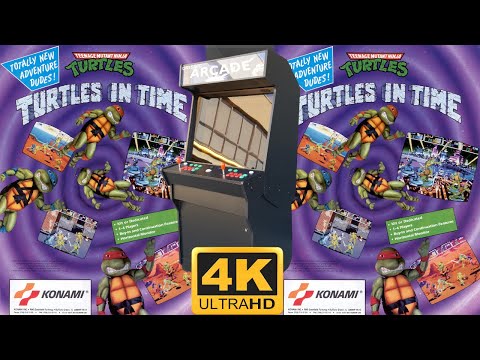 Teenage Mutant Ninja Turtles: Turtles in Time [ARCADE] Gameplay Walkthrough FULL GAME [4K60ᶠᵖˢ🔴]