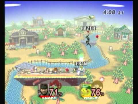 Pound V - UltimateRazer (Snake) Vs. ESAM (Pikachu) - Losers Quarters - SSBB