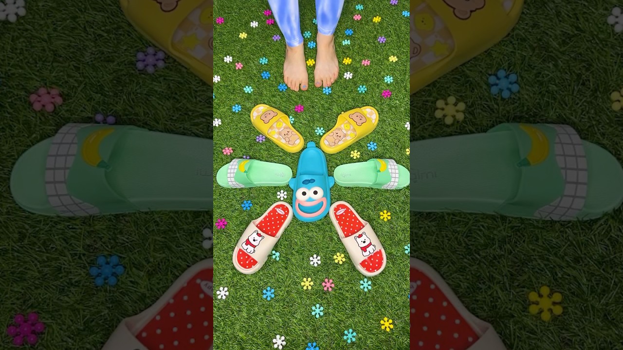 Super cool slippers 🎉💝 mega rare sandals 👑💎 #viralvideo #trendingshorts #love