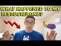 How much testosterone did I lose during my bodybuilding prep?