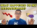 How much testosterone did I lose during my bodybuilding prep?