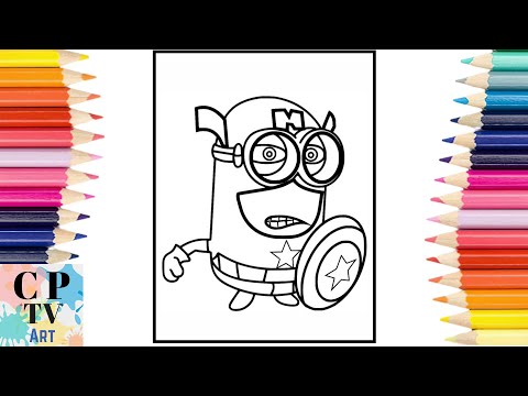 Minions as Captain America/Minion Coloring/Unknown Brain -Why Do I? (feat. Bri Tolani) [NCS Release]