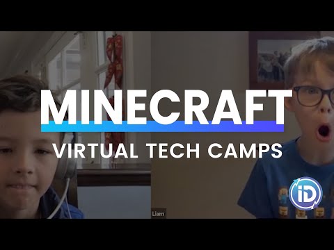 iD Tech - Virtual Tech Camps - Fun Minecraft Teaching Highlights