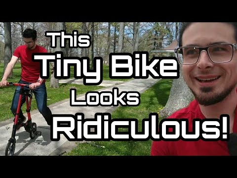 Sinclair A-Bike - The Worst Bike I Will Ever Ride.