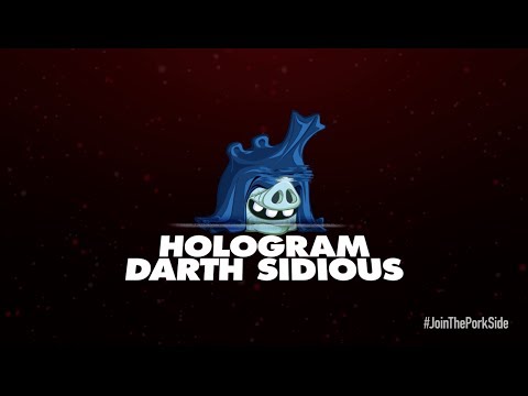 Angry Birds Star Wars 2 character reveals: Hologram Darth Sidious