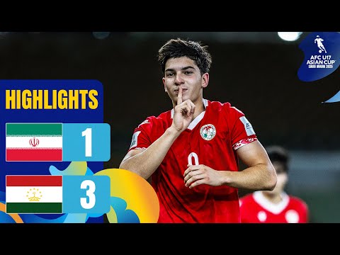 IR Iran vs. Tajikistan | Highlights | AFC U17 Asian Cup™ 2025