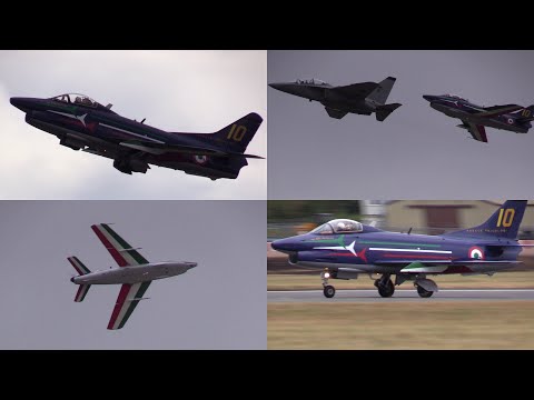 25/07/19 RIAT 2025 | Italian Air Force T-346A & Private G.91R Flying Display at Day 2