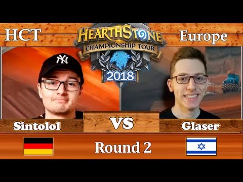 Hearthstone Europe Fall Playoffs: Sintolol vs Glaser 09/01/2018